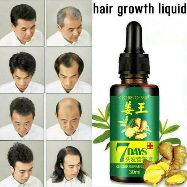 7 Day Hair Growth Ginger Oil