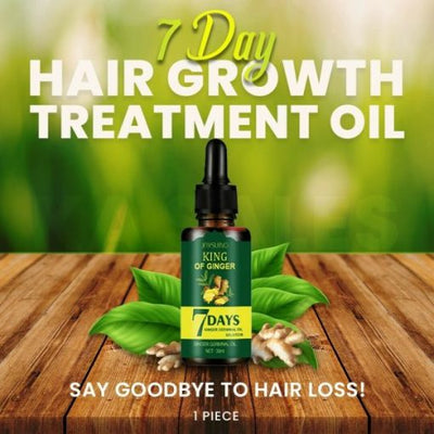 7 Day Hair Growth Ginger Oil