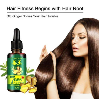 7 Day Hair Growth Ginger Oil