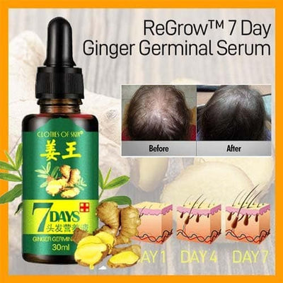 7 Day Hair Growth Ginger Oil