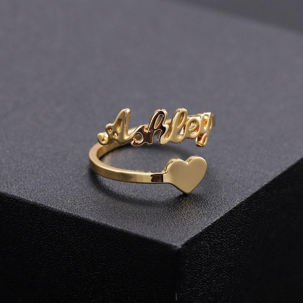 Customized Name Ring
