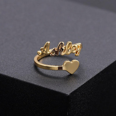 Customized Name Ring