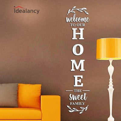 Home Sweet Home Acrylic Wall Sticker