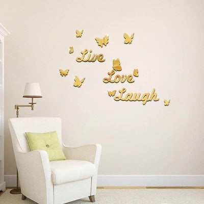 Home Sweet Home Acrylic Wall Sticker