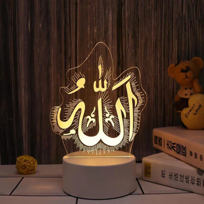 Lightning 3D LED Acrylic Glowing Lamp