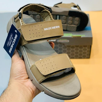 Sketchers Double Strap Sandal - Khaaki