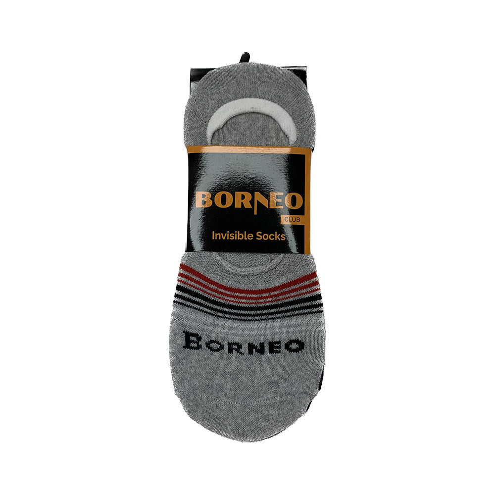 B-O-R-N-E-O No Show Socks (Pack of 3)
