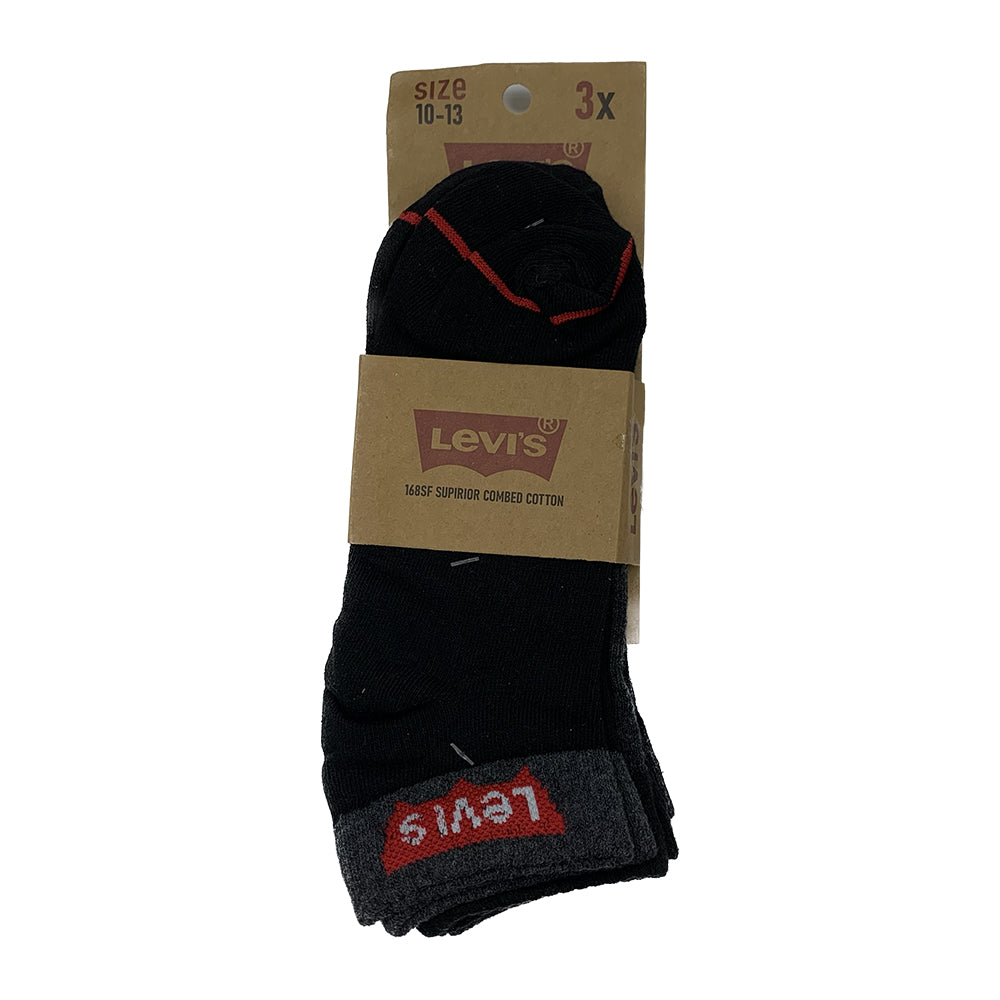 L-E-V-I-S Ankle Socks (Pack of 3)