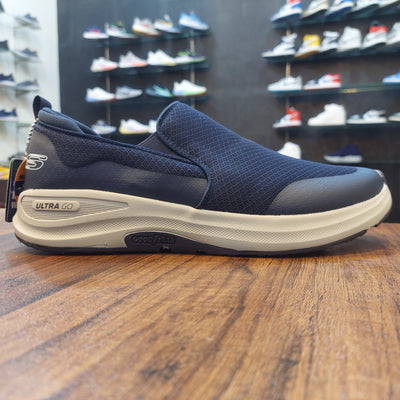 Sketcher Banlin Ultra Go-Goodyear Sole "Navy"