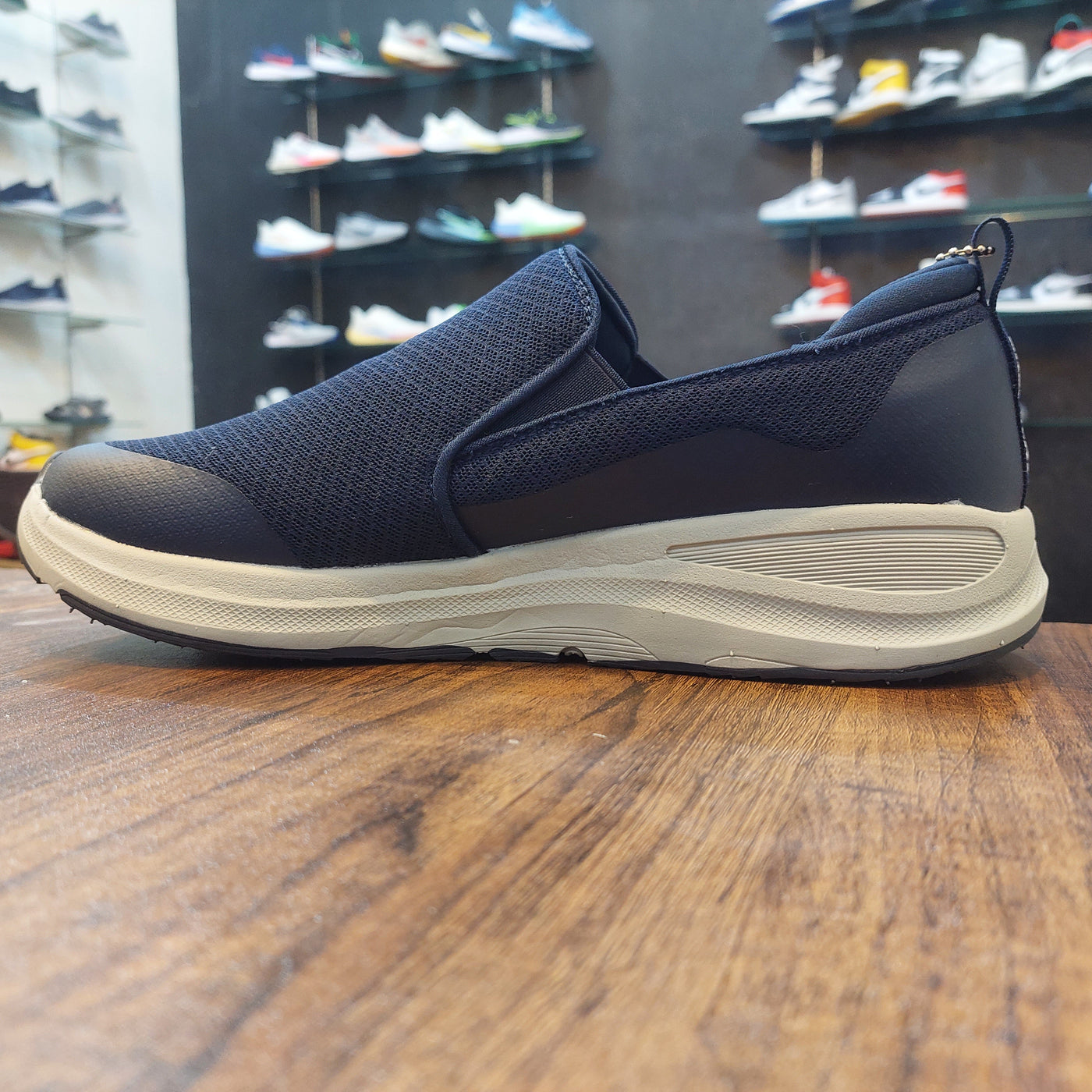Sketcher Banlin Ultra Go-Goodyear Sole "Navy"