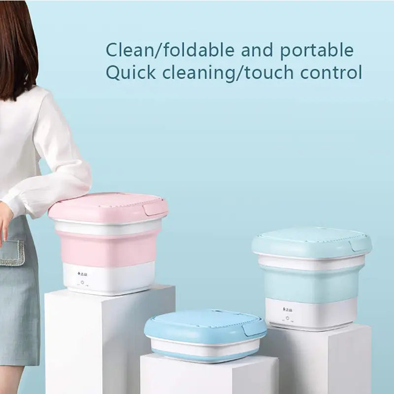 PORTABLE FOLDING WASHING MACHINE