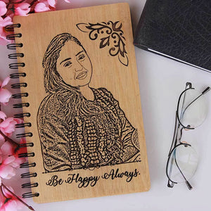 CUSTOMIZE YOUR OWN WOODEN NOTEBOOK
