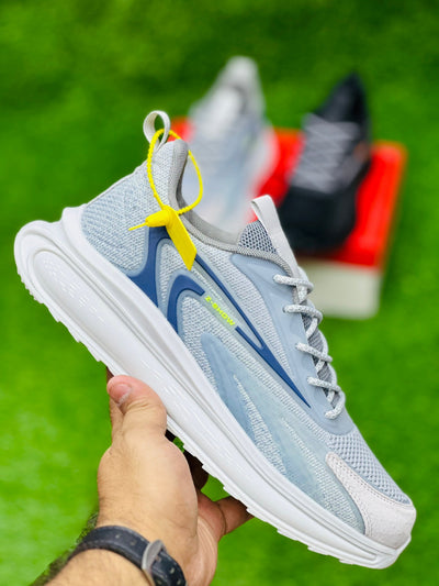 Fashion Race Breathable Grey Blue