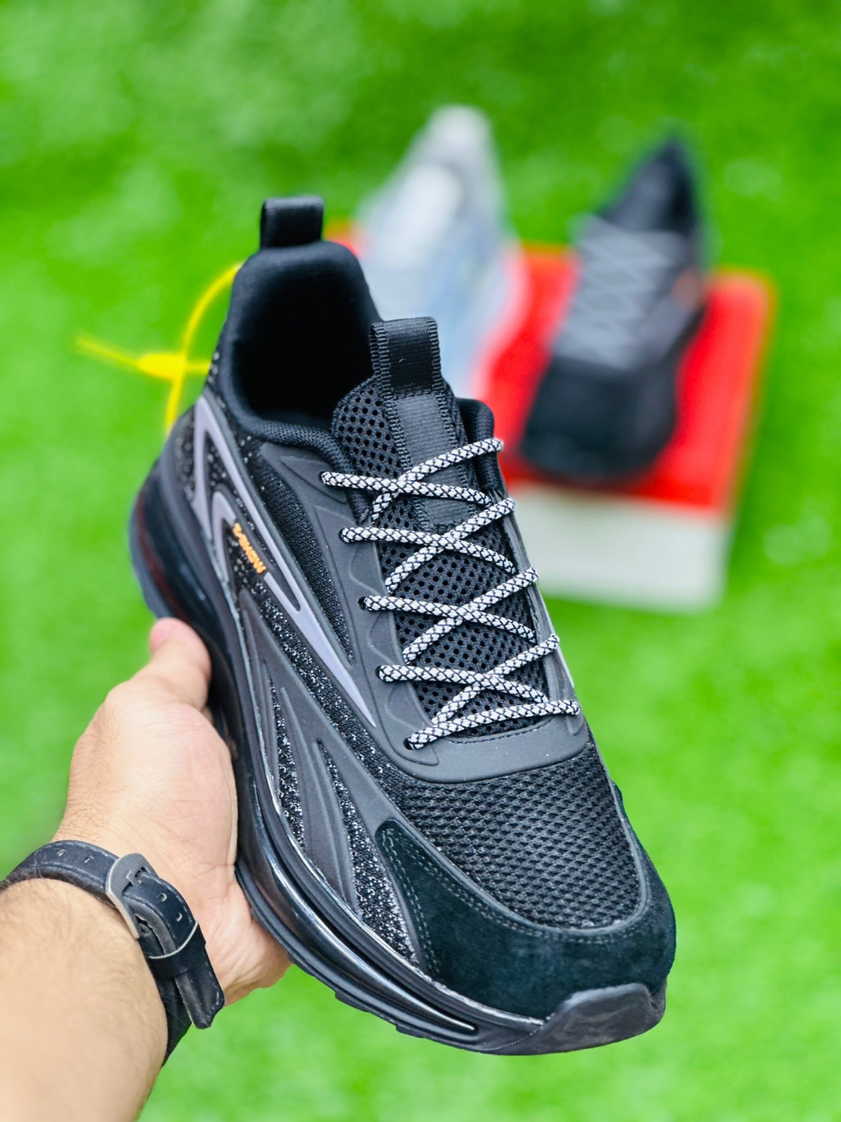Fashion Race Breathable Black
