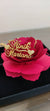 Name Necklace with double hearts– Namely