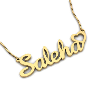 Stylish Name Necklace Saleha Style– Namely