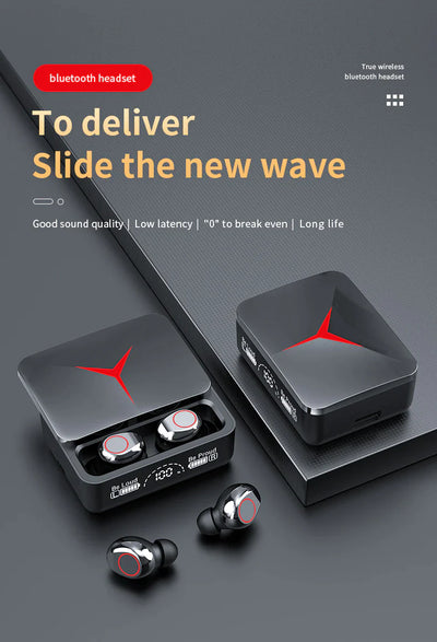 Touch Wireless Bluetooth Sports Earbuds With 2200-3500mAh Charging Box