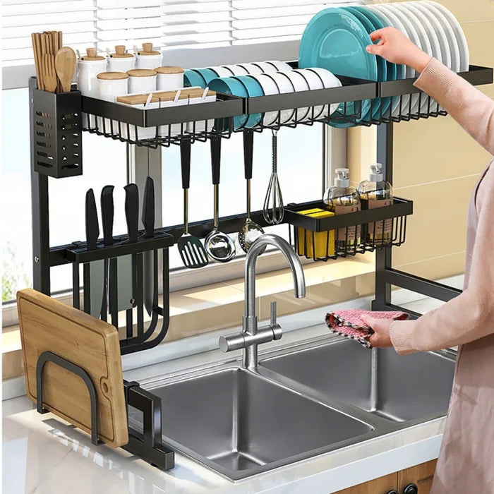 Stainless Steel Over Sink Dish Rack