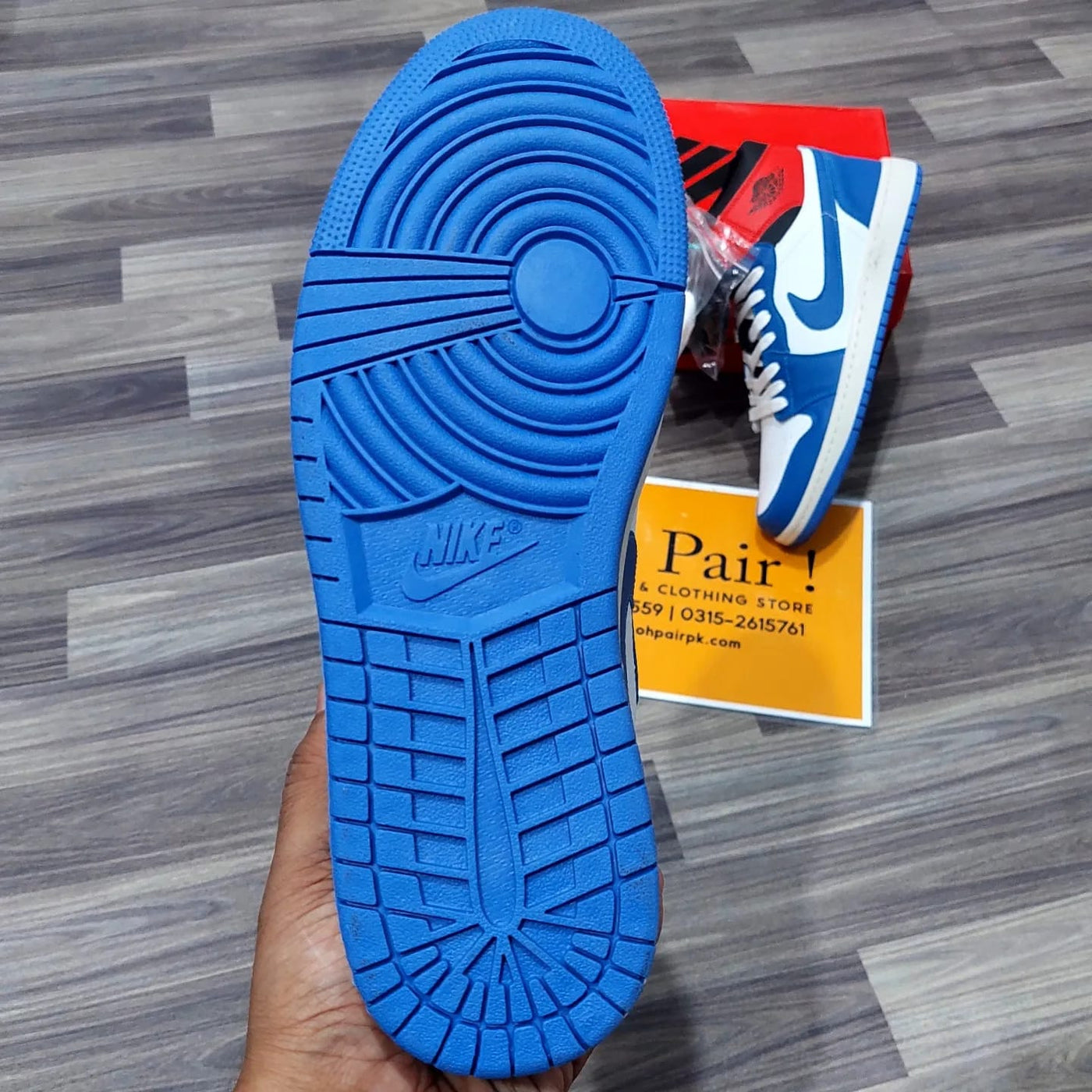 Premium AJ1s High-tops "Union Blue"