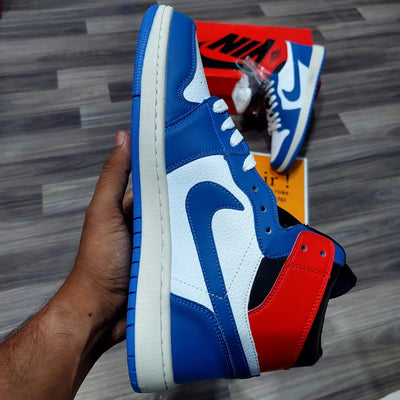Premium AJ1s High-tops "Union Blue"