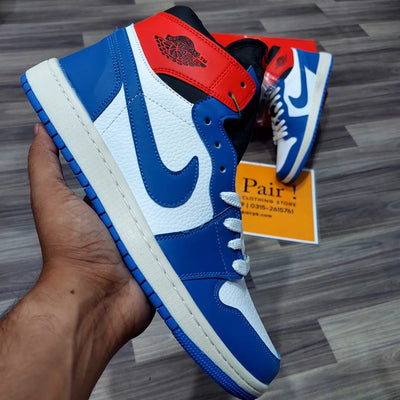 Premium AJ1s High-tops "Union Blue"