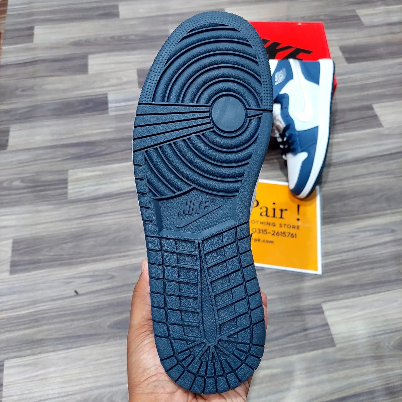 Premium AJ1s High-tops "Midnight Navy"