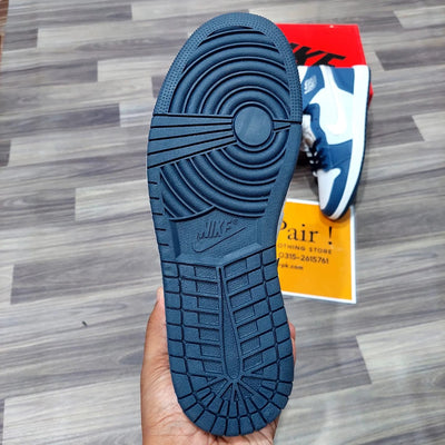 Premium AJ1s High-tops "Midnight Navy"