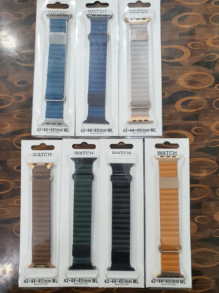 Leather + Magnet Strap for Smartwatch 7 Series/8 Series