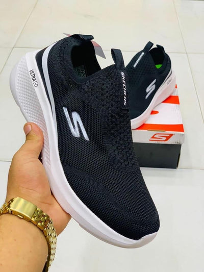 Sketcher Go Run Upraise "Black White"