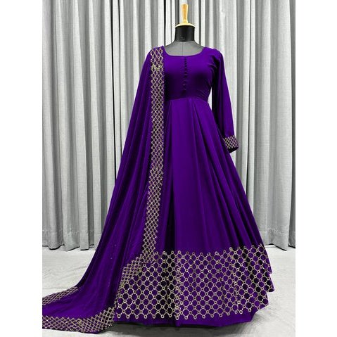 Traditional 3-Piece Shirt, Dupatta, And Trouser With Intricate Embroidery