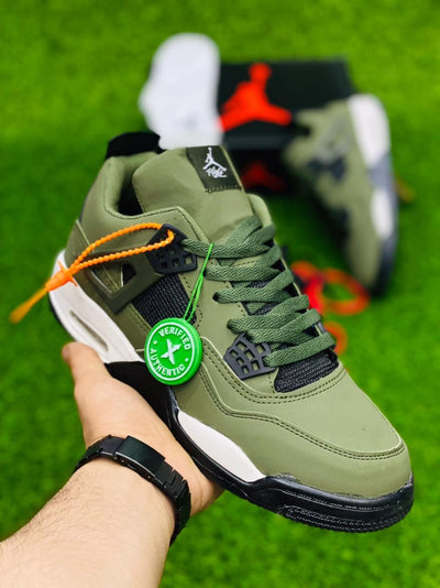 Premium AJ4 Army Green