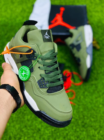 Premium AJ4 Army Green