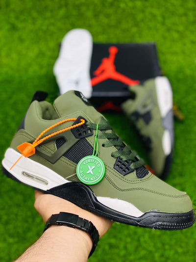 Premium AJ4 Army Green