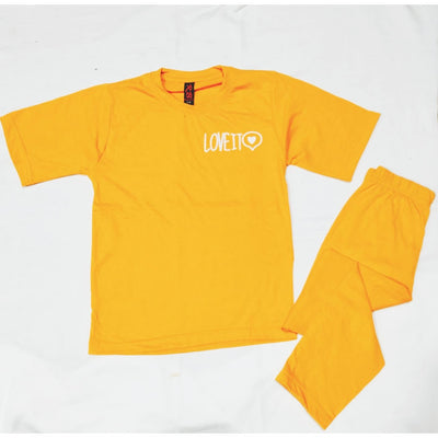 Soft Cotton Jersey Kids Night Suit - Cozy Sleepwear for Boys and Girls
