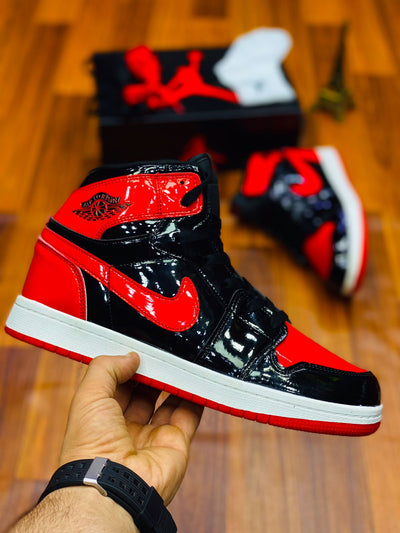 Premium AJ1s High-tops "Patent Bred"