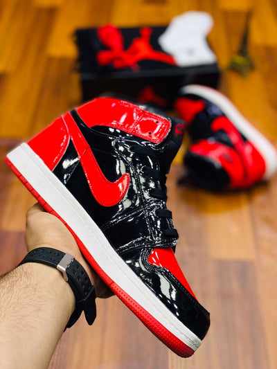 Premium AJ1s High-tops "Patent Bred"