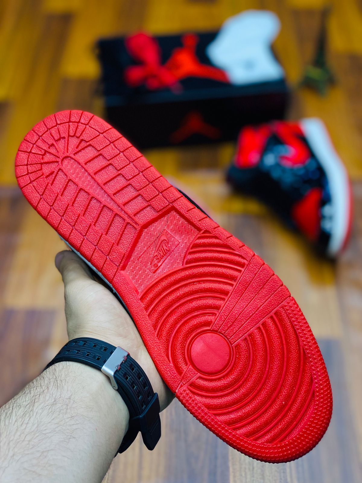 Premium AJ1s High-tops "Patent Bred"