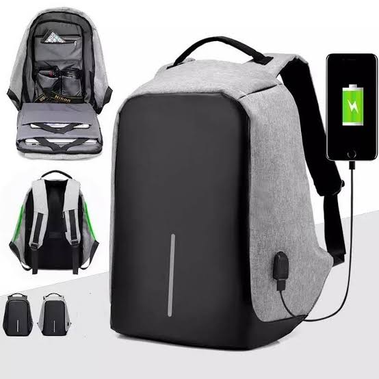 WATERPROOF LAPTOP BACKPACK | ANTI THEFT BAG WITH USB CHARGING PORT
