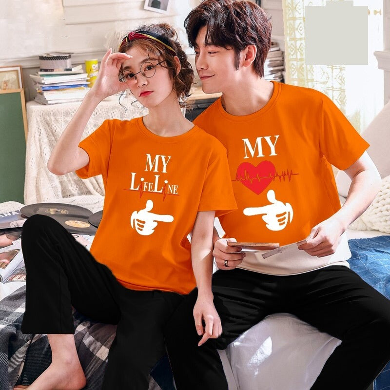 Couple Night Dress Set - Pack of 2