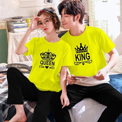 Couple Night Dress Set - Pack of 2