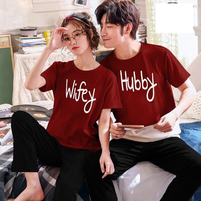Couple Night Dress Set - Pack of 2