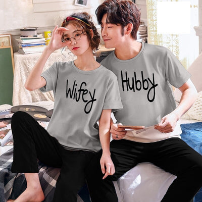 Couple Night Dress Set - Pack of 2