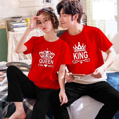 Couple Night Dress Set - Pack of 2
