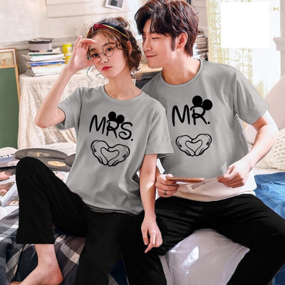 Couple Night Dress Set - Pack of 2