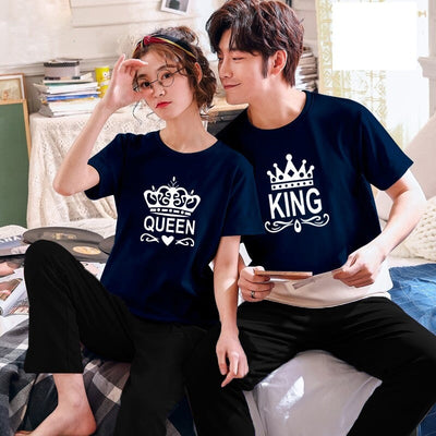 Couple Night Dress Set - Pack of 2
