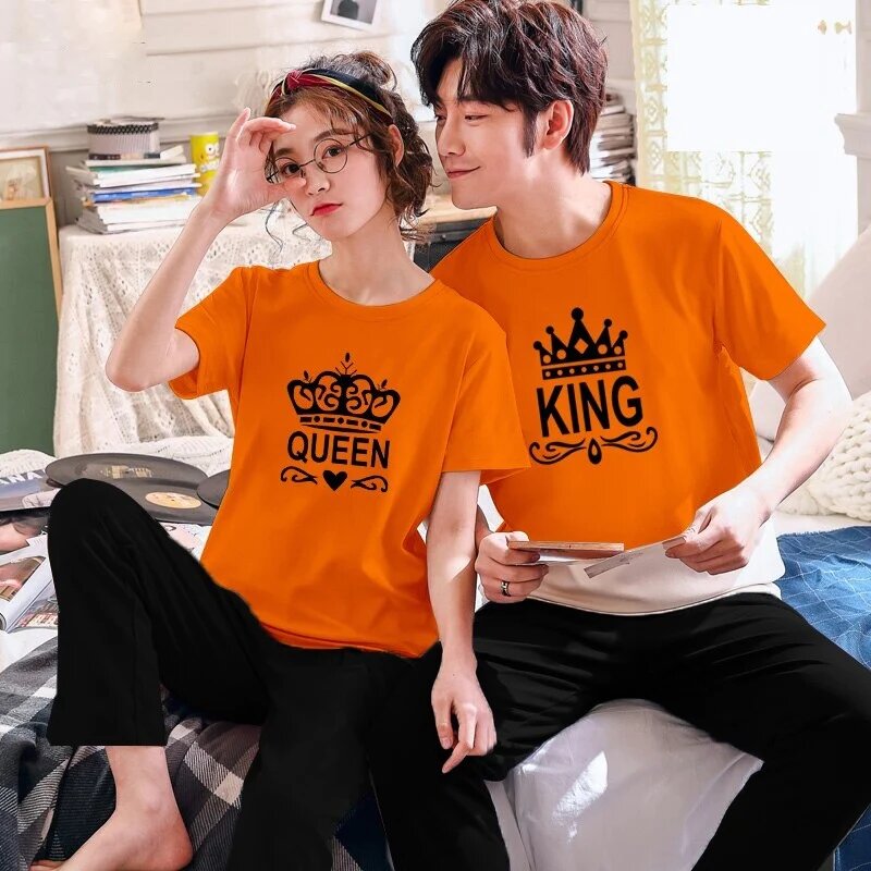 Couple Night Dress Set - Pack of 2