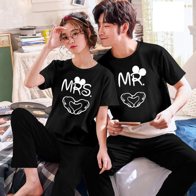 Couple Night Dress Set - Pack of 2