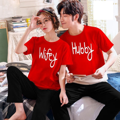 Couple Night Dress Set - Pack of 2