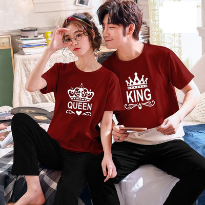 Couple Night Dress Set - Pack of 2