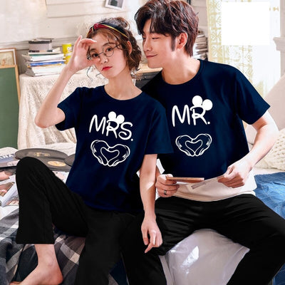 Couple Night Dress Set - Pack of 2